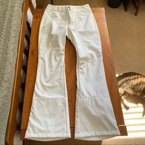 North Face Apex Ski Pants White Size 8 Reg